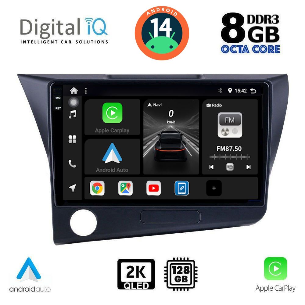 Βλησαρούλης Car Center - DIGITAL IQ BXF 11203_CPAA (9inc) MULTIMEDIA TABLET for HONDA CRZ mod. 2010-2016