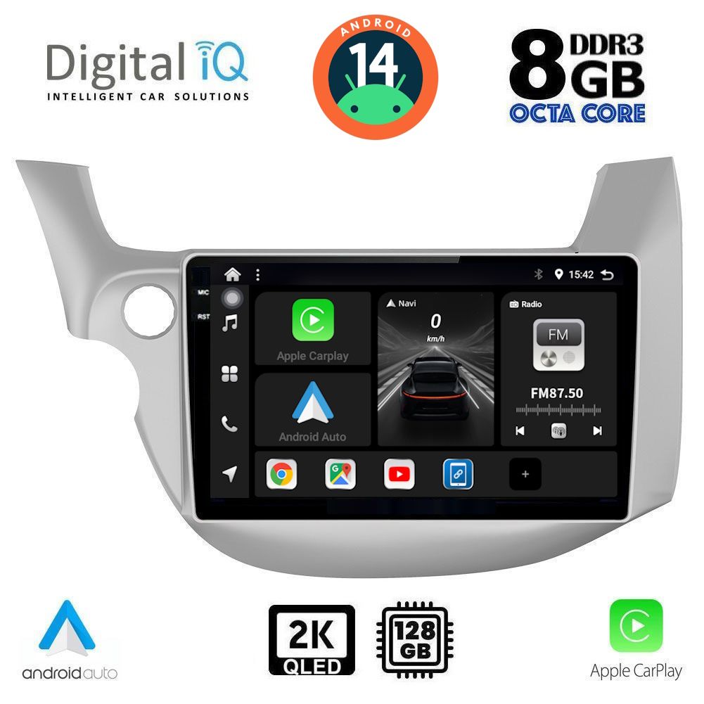 Βλησαρούλης Car Center - DIGITAL IQ BXF 11211_CPAA (10inc) MULTIMEDIA TABLET for HONDA JAZZ mod. 2008-2012