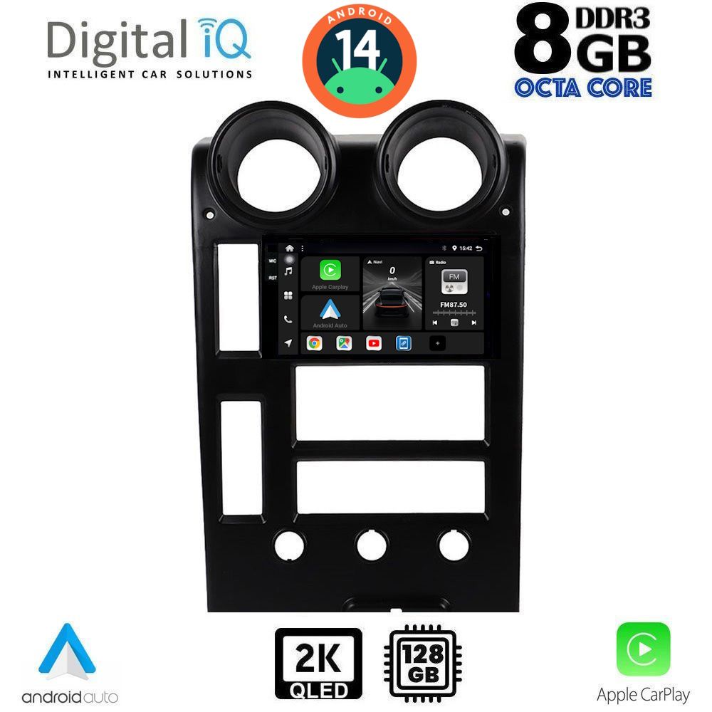 Βλησαρούλης Car Center - DIGITAL IQ BXF 11215_CPAA (9inc) MULTIMEDIA TABLET for HUMMER H2 mod. 2001-2007