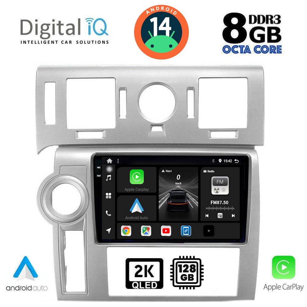 Βλησαρούλης Car Center - DIGITAL IQ BXF 11216_CPAA (9inc) MULTIMEDIA TABLET for HUMMER H2 mod. 2008-2009