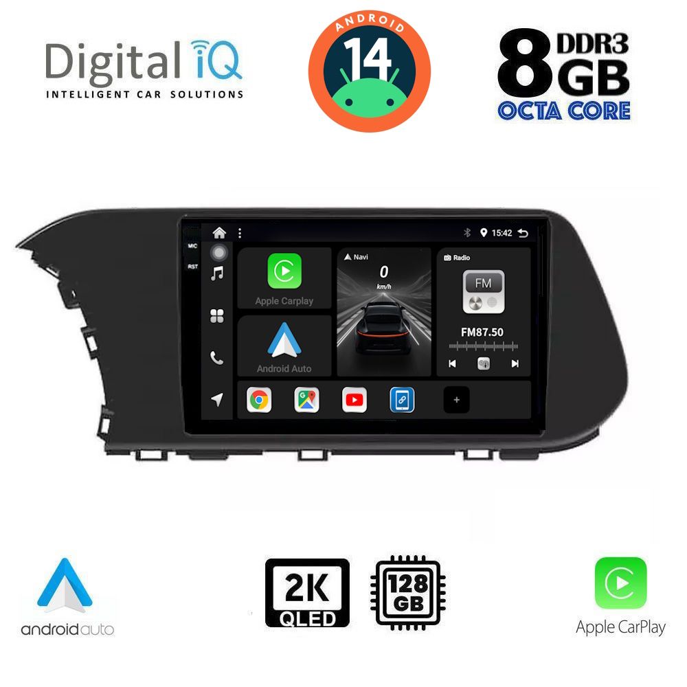 Βλησαρούλης Car Center - DIGITAL IQ BXF 11220_CPAA (10inc) MULTIMEDIA TABLET for HYUNDAI i20 mod. 2021>