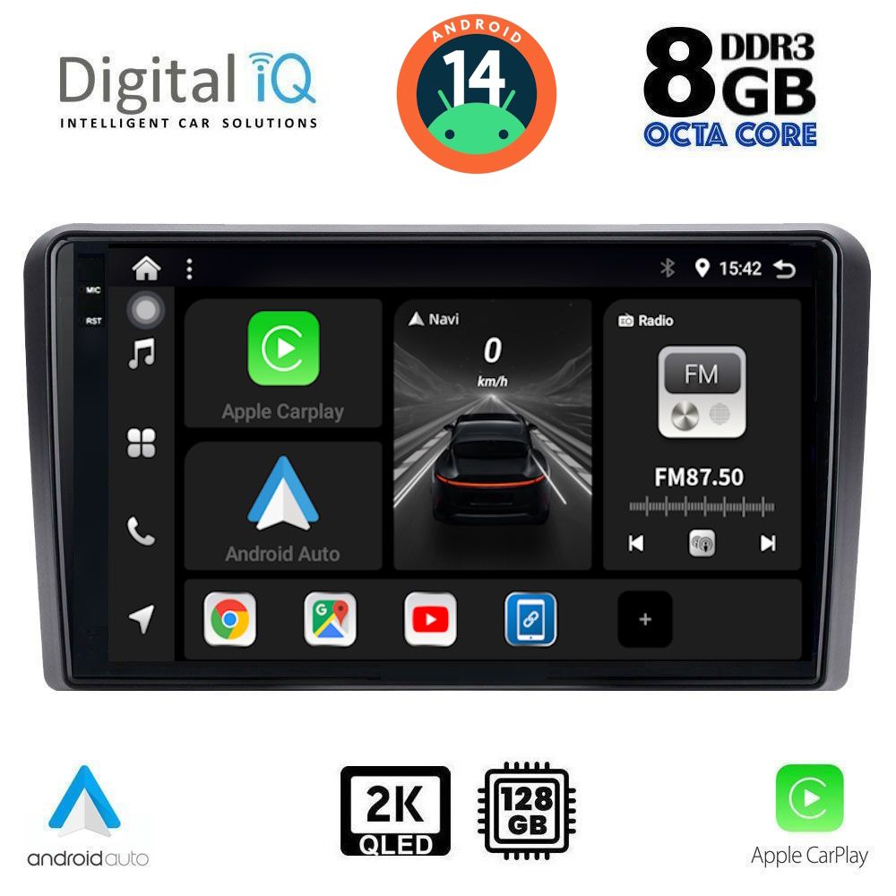Βλησαρούλης Car Center - DIGITAL IQ BXF 11221_CPAA (9inc) MULTIMEDIA TABLET for HYUNDAI H1 mod. 2007>
