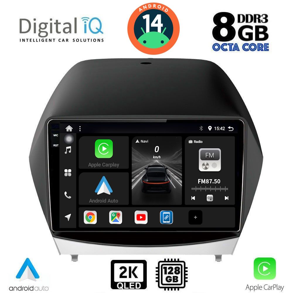 Βλησαρούλης Car Center - DIGITAL IQ BXF 11235_CPAA (10inc) MULTIMEDIA TABLET for HYUNDAI iX35  mod. 2010-2015