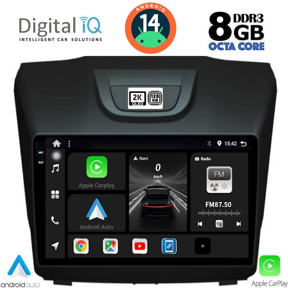 Βλησαρούλης Car Center - DIGITAL IQ BXF 11255_CPAA (9inc) MULTIMEDIA TABLET for ISUZU DMAX mod. 2012>