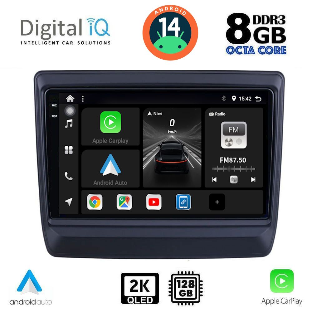 Βλησαρούλης Car Center - DIGITAL IQ BXF 11256_CPAA (9inc) MULTIMEDIA TABLET for ISUZU DMAX mod. 2020>