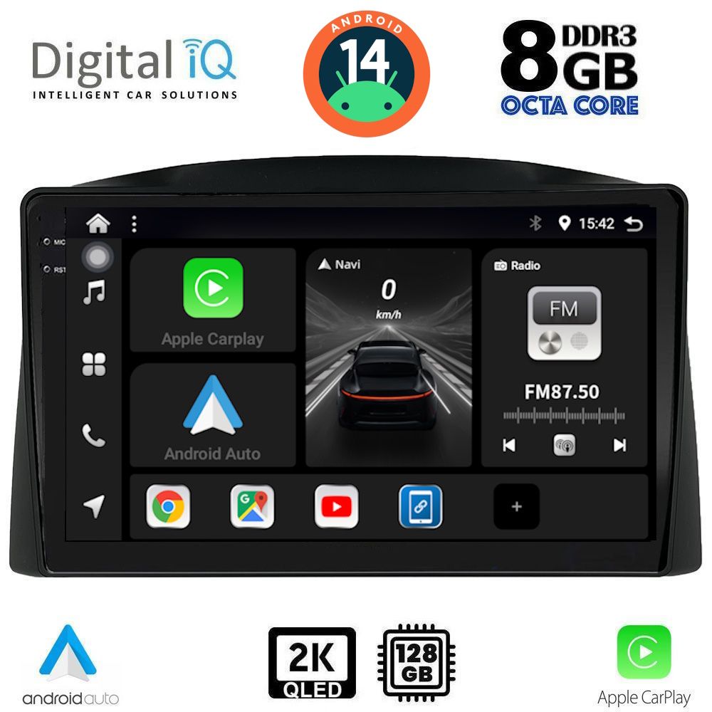 Βλησαρούλης Car Center - DIGITAL IQ BXF 11271_CPAA (10inc) MULTIMEDIA TABLET for JEEP GRAND CHEROKEE mod. 2005-2007 with Original Navi