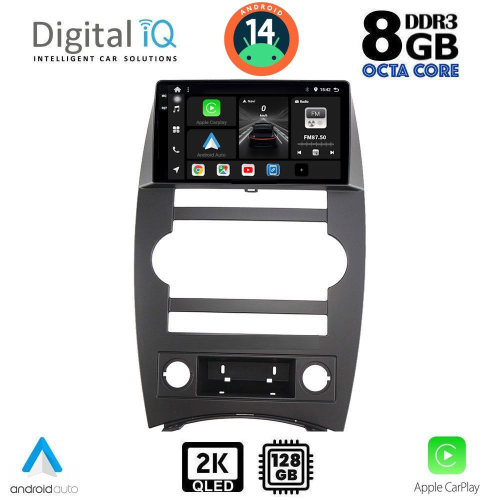Βλησαρούλης Car Center - DIGITAL IQ BXF 11274_CPAA (9inc) MULTIMEDIA TABLET for JEEP COMMANDER mod. 2007-2009