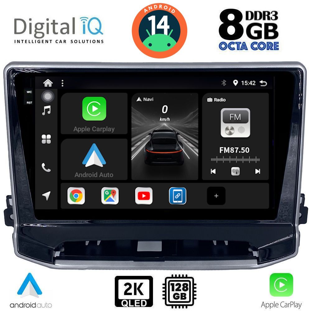 Βλησαρούλης Car Center - DIGITAL IQ BXF 11279_CPAA (10inc) MULTIMEDIA TABLET for JEEP COMPASS mod. 2022>
