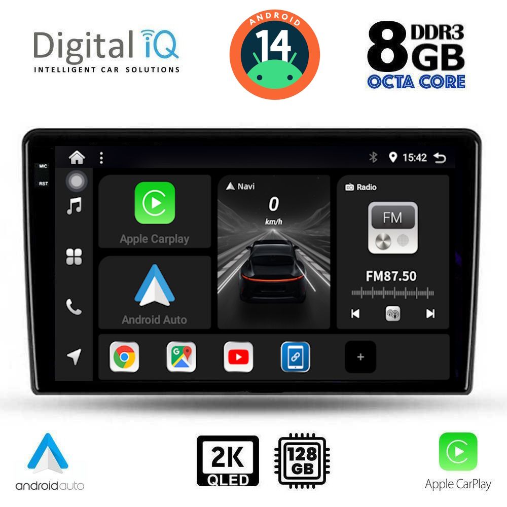 Βλησαρούλης Car Center - DIGITAL IQ BXF 11300_CPAA (9inc) MULTIMEDIA TABLET for KIA CEED  mod. 2006-2009