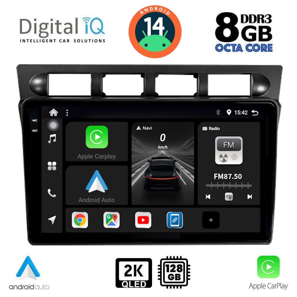 Βλησαρούλης Car Center - DIGITAL IQ BXF 11306_CPAA (9inc) MULTIMEDIA TABLET for KIA PICANTO mod. 2004-2008