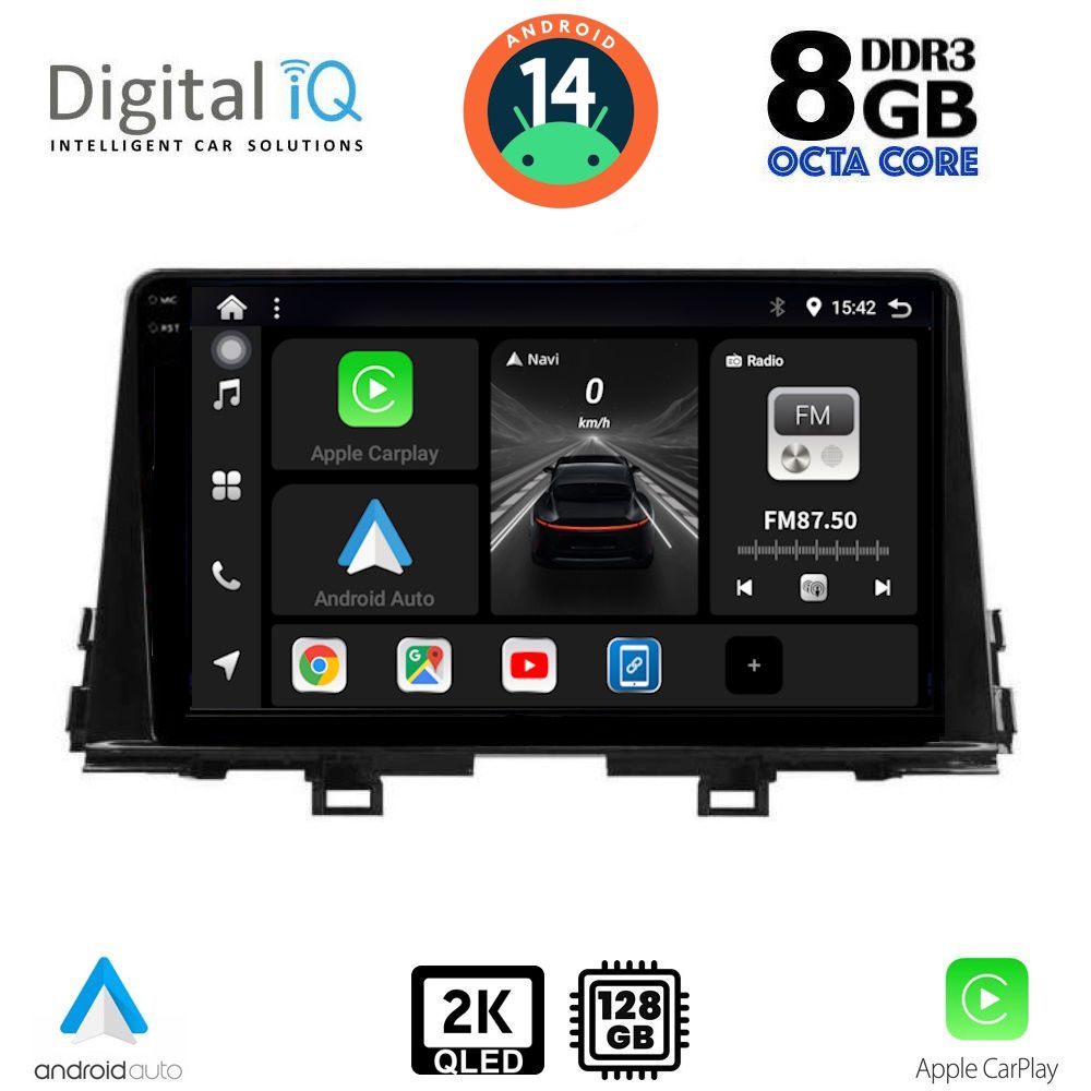 Βλησαρούλης Car Center - DIGITAL IQ BXF 11310_CPAA (9inc) MULTIMEDIA TABLET for KIA PICANTO mod. 2021>