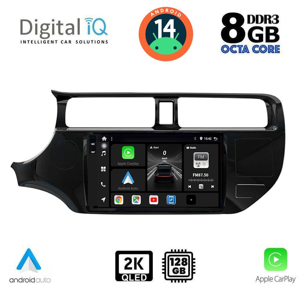 Βλησαρούλης Car Center - DIGITAL IQ BXF 11314_CPAA (9inc) MULTIMEDIA TABLET for KIA RIO mod. 2012-2015