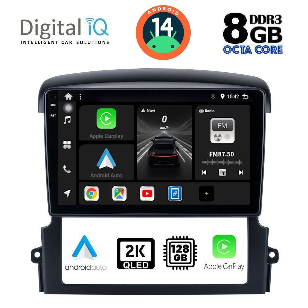 Βλησαρούλης Car Center - DIGITAL IQ BXF 11317_CPAA (9inc) MULTIMEDIA TABLET for KIA SORENTO mod. 2006-2009