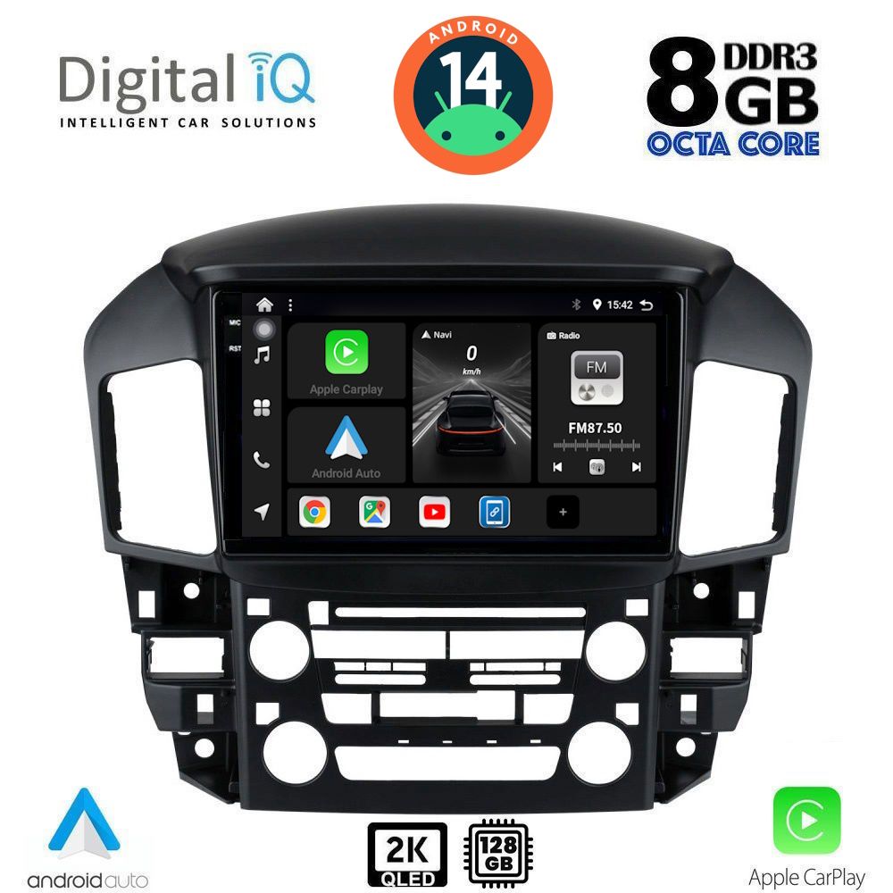 Βλησαρούλης Car Center - DIGITAL IQ BXF 11344_CPAA (9inc) MULTIMEDIA TABLET for LEXUS RX 300 mod. 1998-2003
