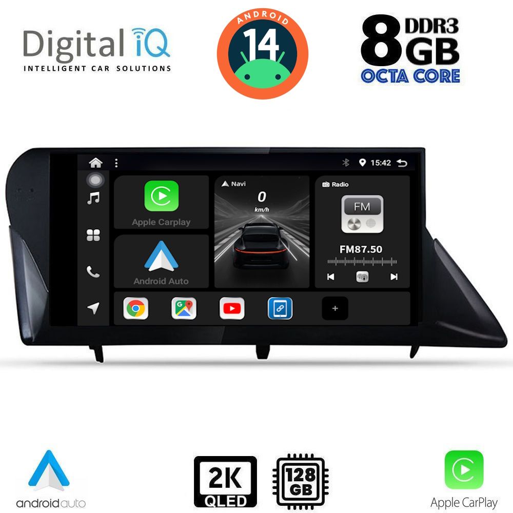 Βλησαρούλης Car Center - DIGITAL IQ BXF 11346_CPAA (9inc) MULTIMEDIA TABLET for LEXUS RX mod. 2009-2014