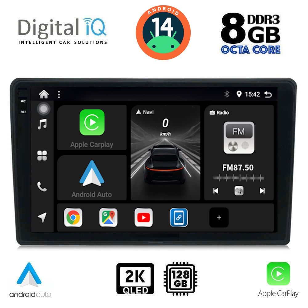 Βλησαρούλης Car Center - DIGITAL IQ BXF 11360_CPAA (10inc) MULTIMEDIA TABLET for MAZDA 2 mod. 2002-2007