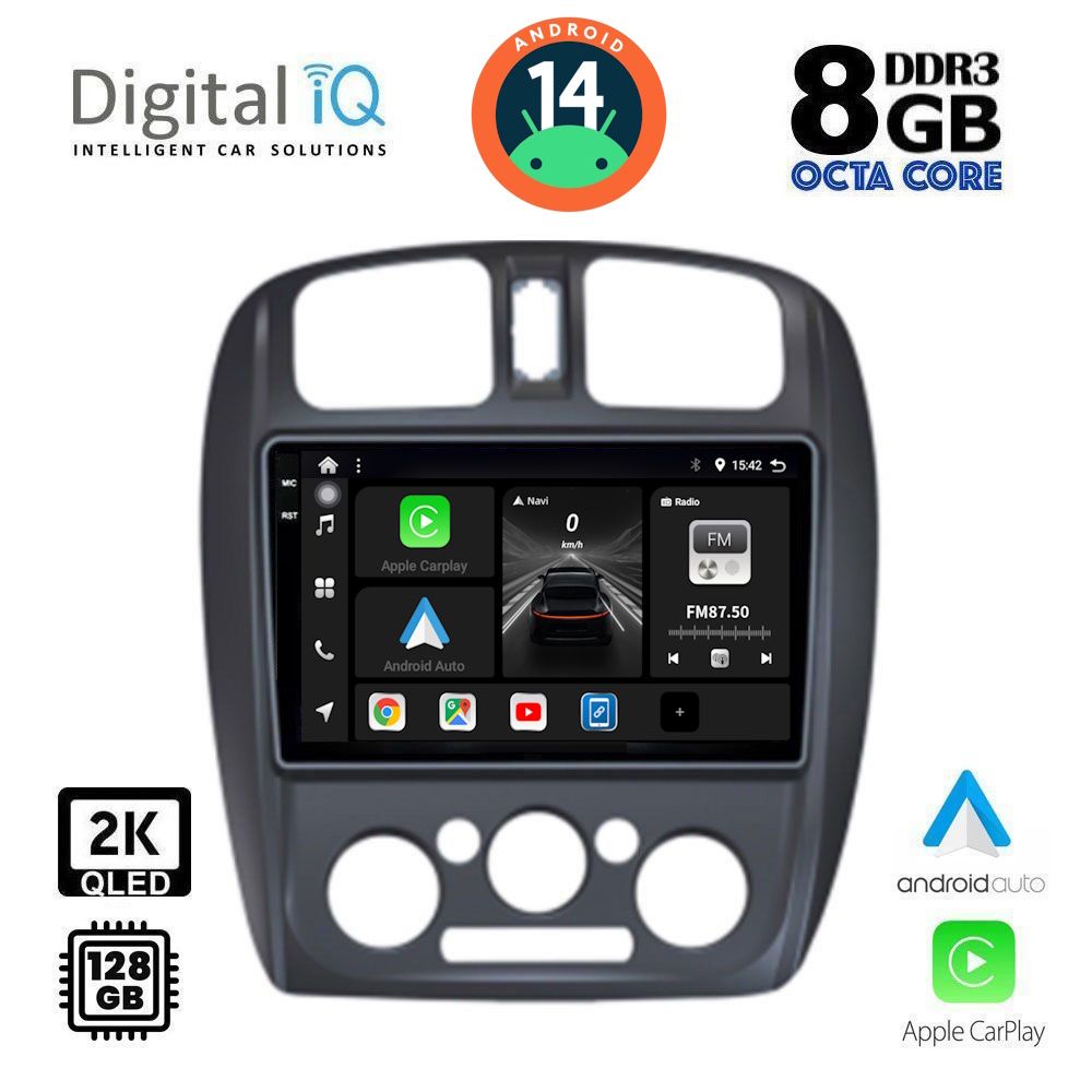 Βλησαρούλης Car Center - DIGITAL IQ BXF 11363_CPAA (9inc) MULTIMEDIA TABLET for MAZDA 323  mod. 1998-2004