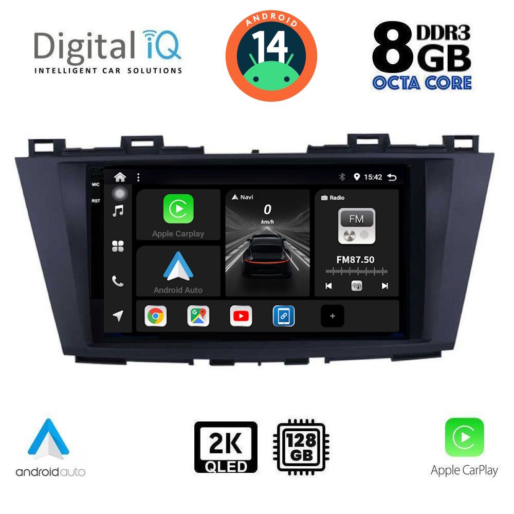 Βλησαρούλης Car Center - DIGITAL IQ BXF 11371_CPAA (9inc) MULTIMEDIA TABLET for MAZDA 5 mod. 2011>