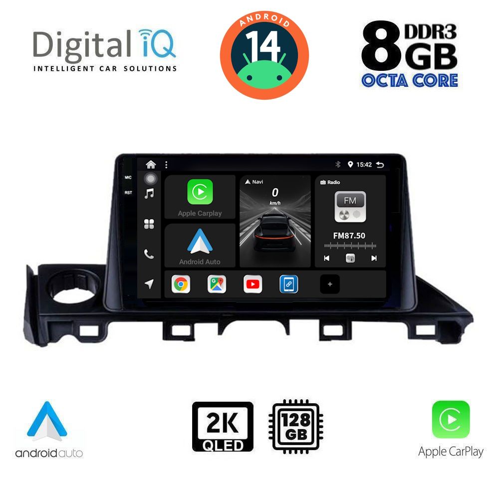 Βλησαρούλης Car Center - DIGITAL IQ BXF 11379_CPAA (9inc) MULTIMEDIA TABLET for MAZDA 6 mod. 2017-2020