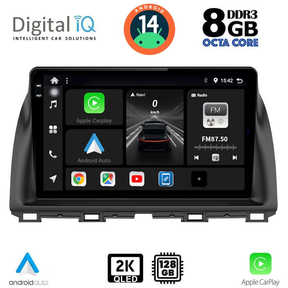 Βλησαρούλης Car Center - DIGITAL IQ BXF 11380_CPAA (10inc) MULTIMEDIA TABLET for MAZDA  CX5 mod. 2013-2017