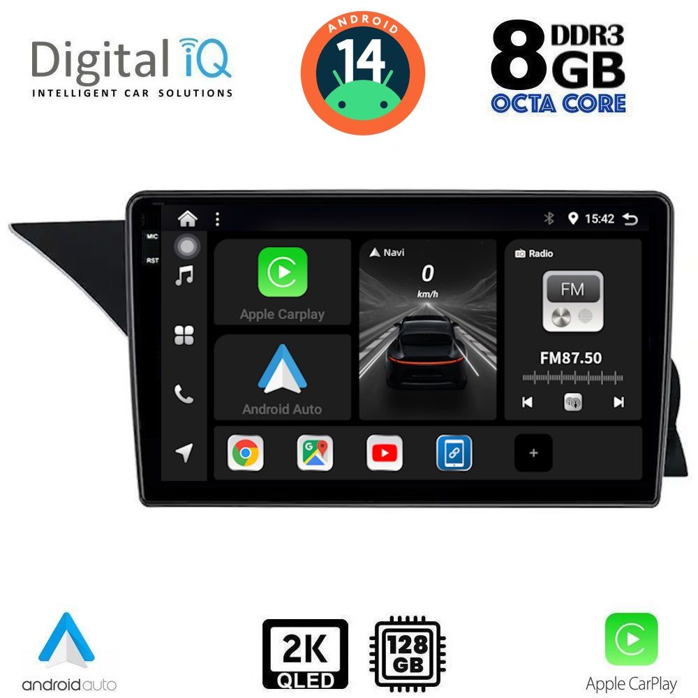 Βλησαρούλης Car Center - DIGITAL IQ BXF 11412_CPAA (NTG 4.5) (9inc) MULTIMEDIA TABLET for MERCEDES GLK (X204) mod. 2013-2017