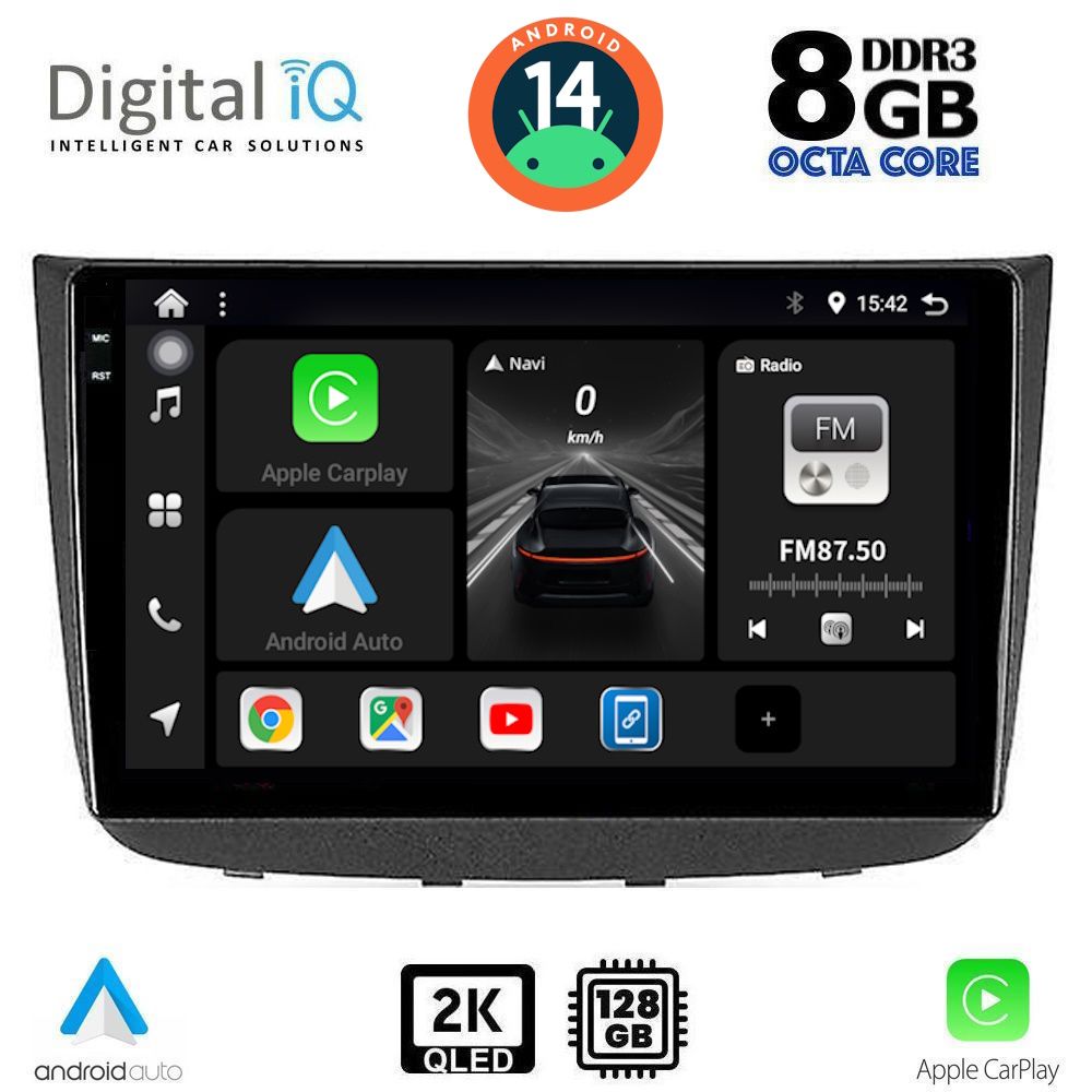 Βλησαρούλης Car Center - DIGITAL IQ BXF 11420_CPAA (10inc) MULTIMEDIA TABLET for MERCEDES VITO - VIANO (W639) mod. 2003-2007