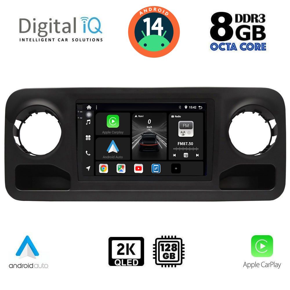 Βλησαρούλης Car Center - DIGITAL IQ BXF 11424_CPAA (10inc) MULTIMEDIA TABLET for MERCEDES SPRINTER mod. 2018>