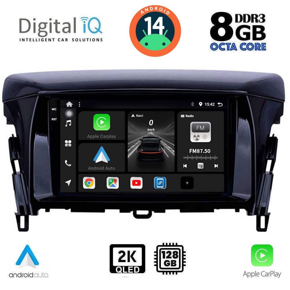 Βλησαρούλης Car Center - DIGITAL IQ BXF 11432_CPAA (9inc) MULTIMEDIA TABLET for MITSUBISHI ECLIPSE CROSS mod. 2018>