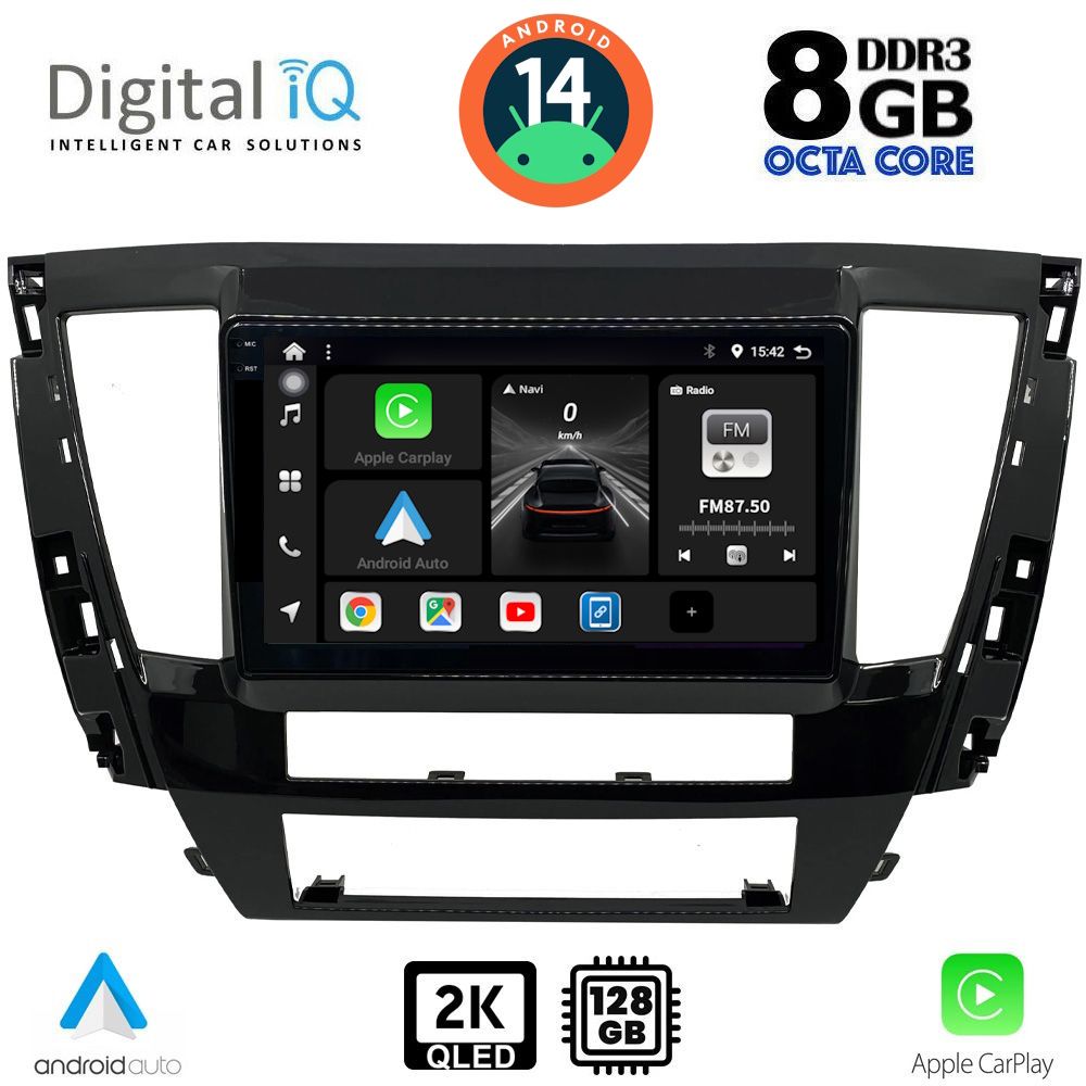Βλησαρούλης Car Center - DIGITAL IQ BXF 11447S_CPAA (9inc) MULTIMEDIA TABLET for MITSUBISHI PAJERO SPORT mod. 2020>