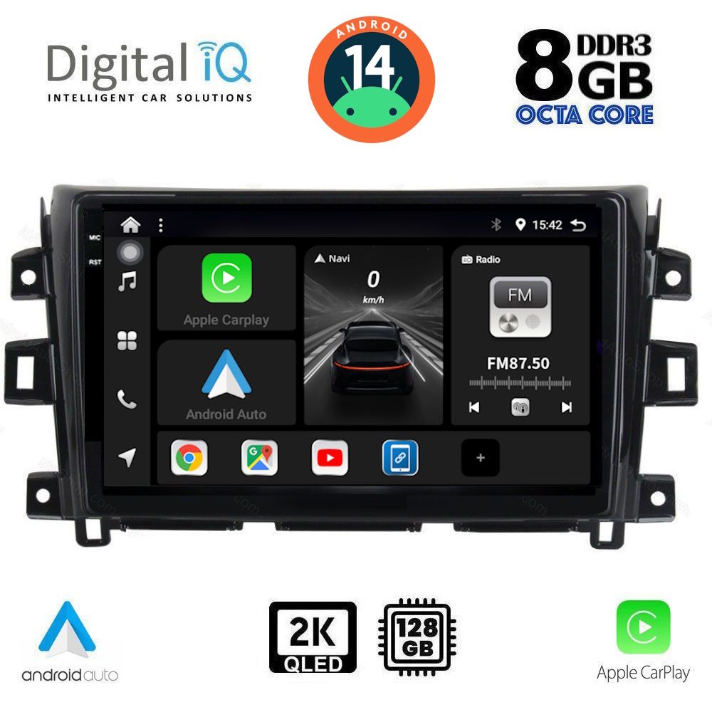 Βλησαρούλης Car Center - DIGITAL IQ BXF 11456_CPAA (10inc) MULTIMEDIA TABLET for NISSAN NAVARA mod. 2016>