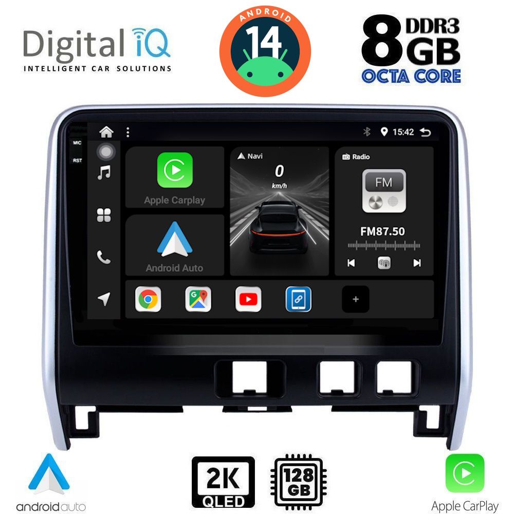 Βλησαρούλης Car Center - DIGITAL IQ BXF 11471_CPAA (10inc) MULTIMEDIA TABLET for NISSAN SERENA mod. 2016>