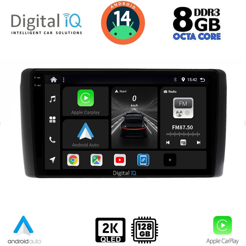 Βλησαρούλης Car Center - DIGITAL IQ BXF 11472_CPAA (9inc) MULTIMEDIA TABLET for NISSAN LEAF mod. 2009-2017