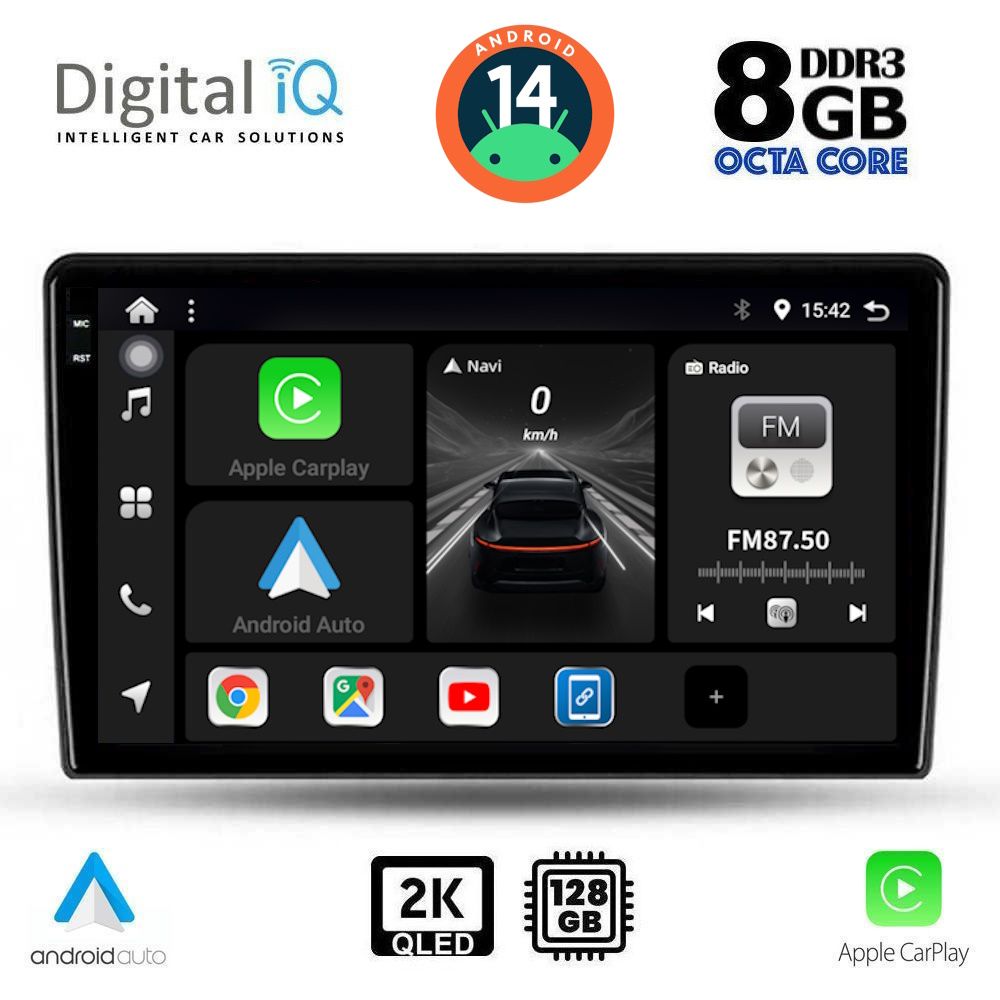 Βλησαρούλης Car Center - DIGITAL IQ BXF 11476_CPAA (10inc) MULTIMEDIA TABLET for NISSAN XTRAIL mod. 2004-2007