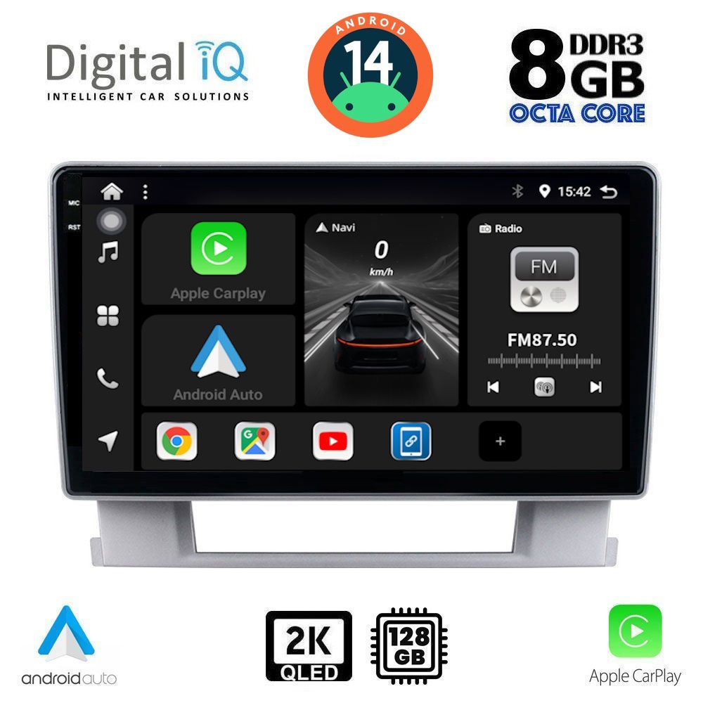 Βλησαρούλης Car Center - DIGITAL IQ BXF 11482_CPAA (9inc) MULTIMEDIA TABLET for OPEL ASTRA J mod.2010-2016