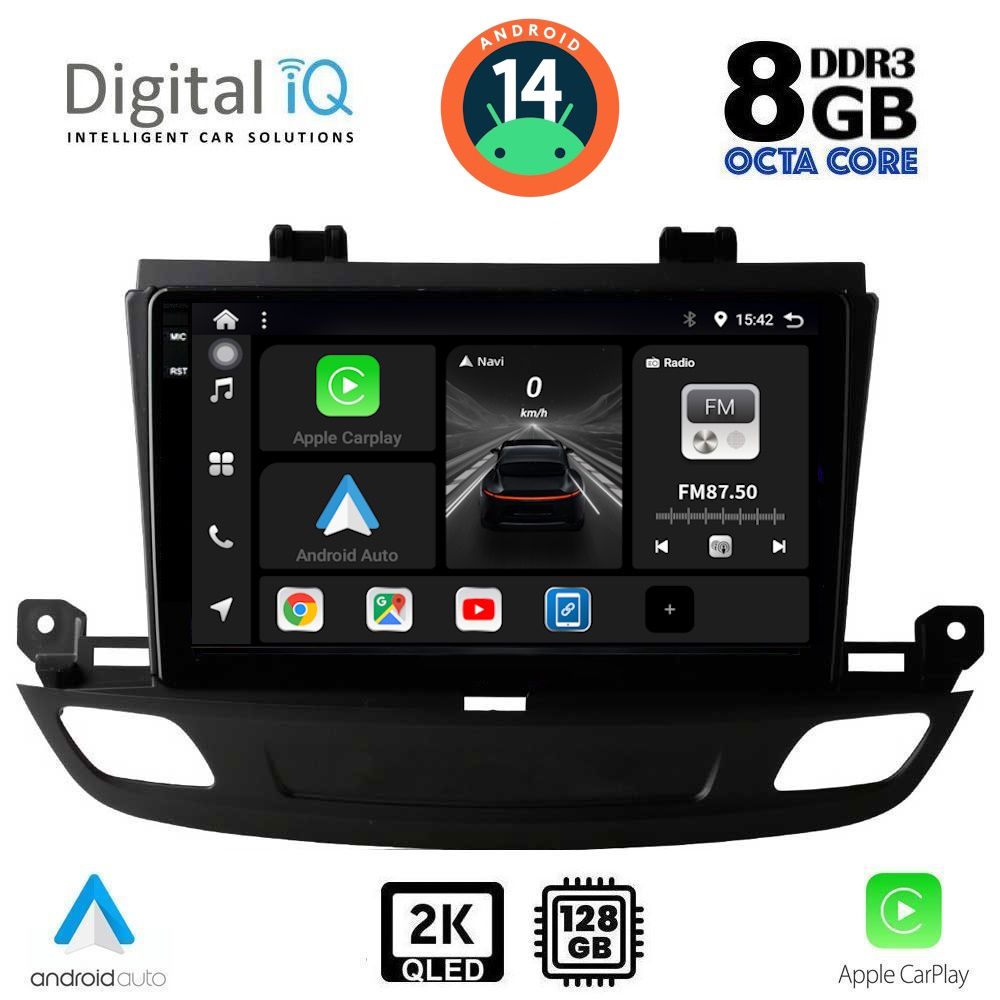 Βλησαρούλης Car Center - DIGITAL IQ BXF 11493_CPAA (9inc) MULTIMEDIA TABLET for OPEL INSIGNIA mod. 2018>