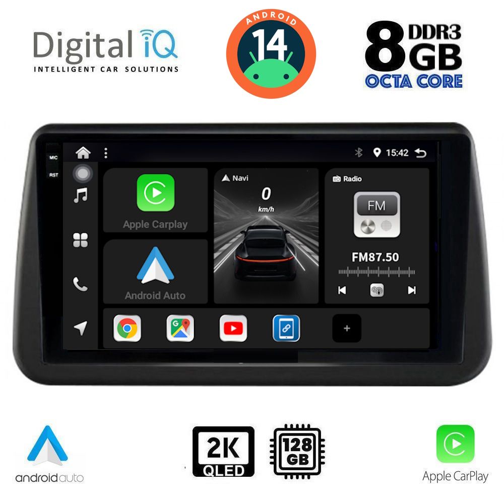 Βλησαρούλης Car Center - DIGITAL IQ BXF 11494_CPAA (9inc) MULTIMEDIA TABLET for OPEL MERIVA mod. 2010-2017