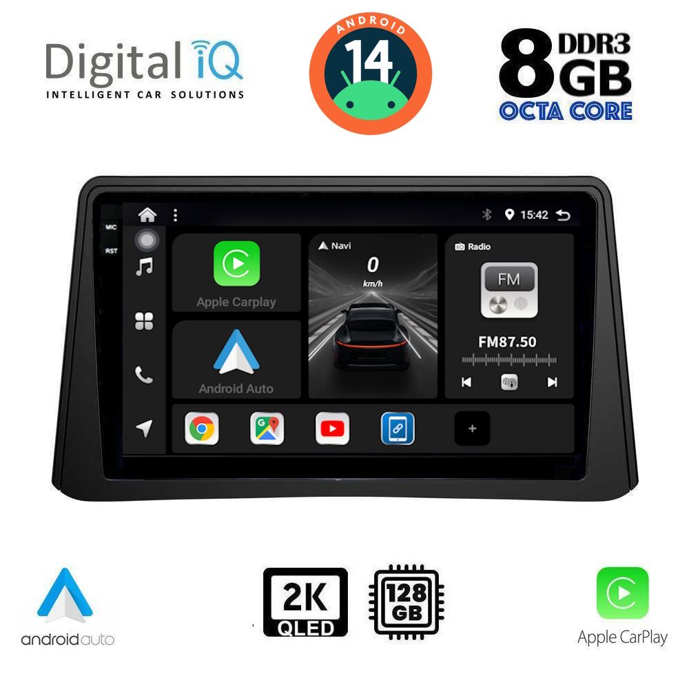 Βλησαρούλης Car Center - DIGITAL IQ BXF 11496_CPAA (9inc) MULTIMEDIA TABLET for OPEL MOKKA mod. 2012-2015