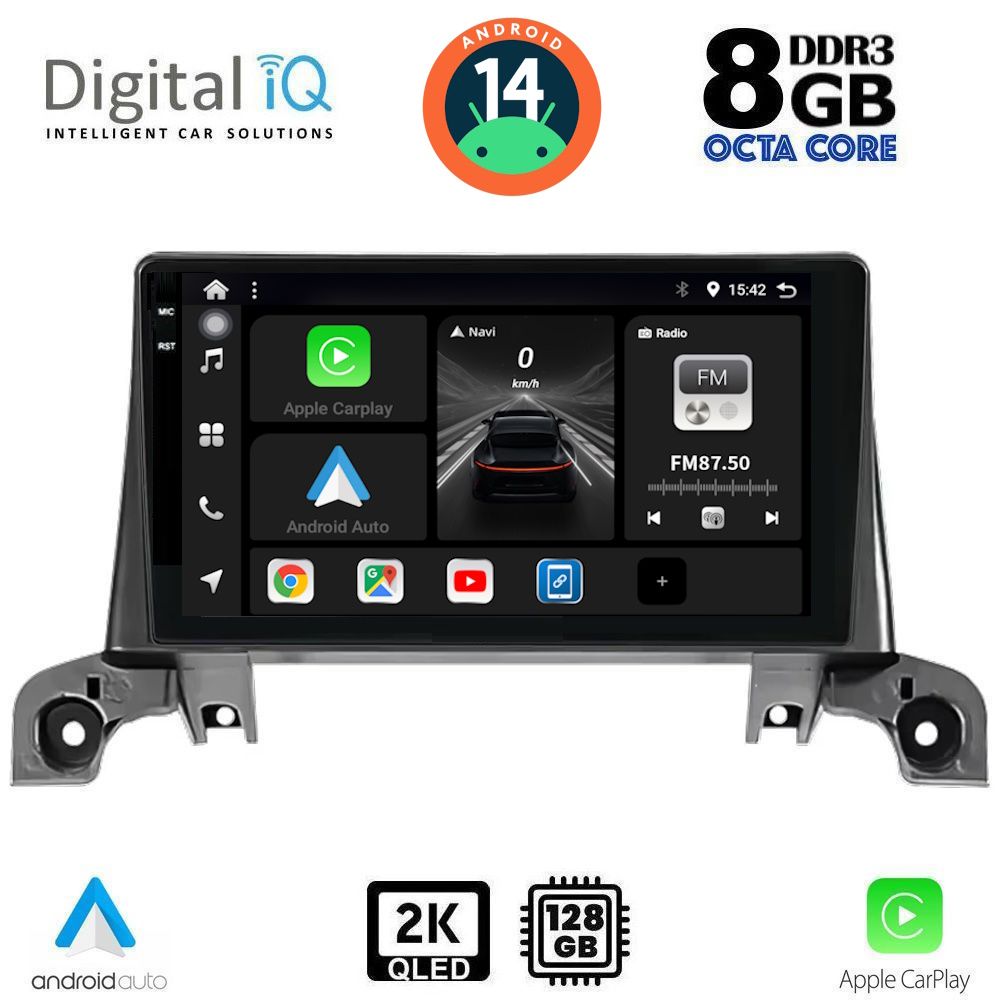 Βλησαρούλης Car Center - DIGITAL IQ BXF 11519_CPAA (9inc) MULTIMEDIA TABLET for PEUGEOT 3008 - 5008 mod. 2016>