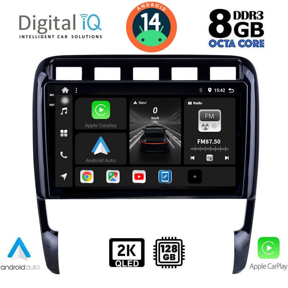 Βλησαρούλης Car Center - DIGITAL IQ BXF 11535_CPAA (9inc) MULTIMEDIA TABLET for PORSCHE CAYENNE mod. 2002-2011