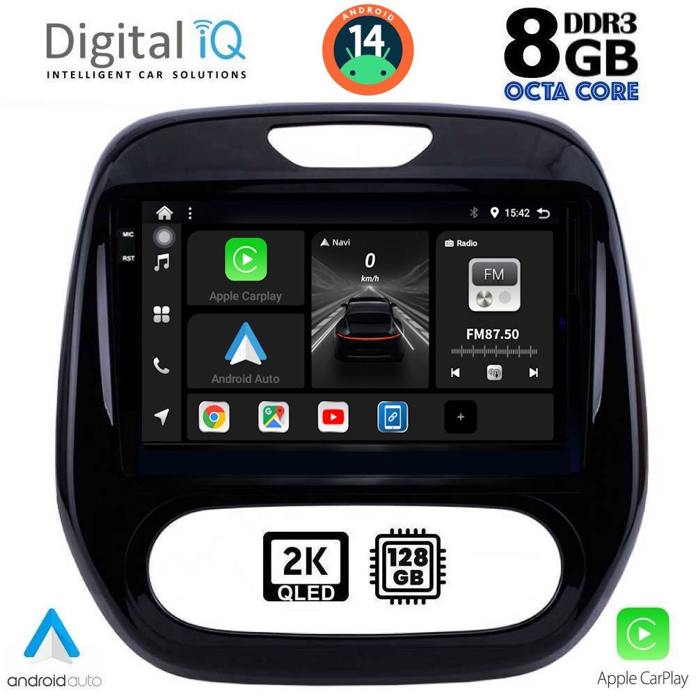 Βλησαρούλης Car Center - DIGITAL IQ BXF 11542_CPAA (9inc) MULTIMEDIA TABLET for RENAULT CAPTUR mod. 2013-2019