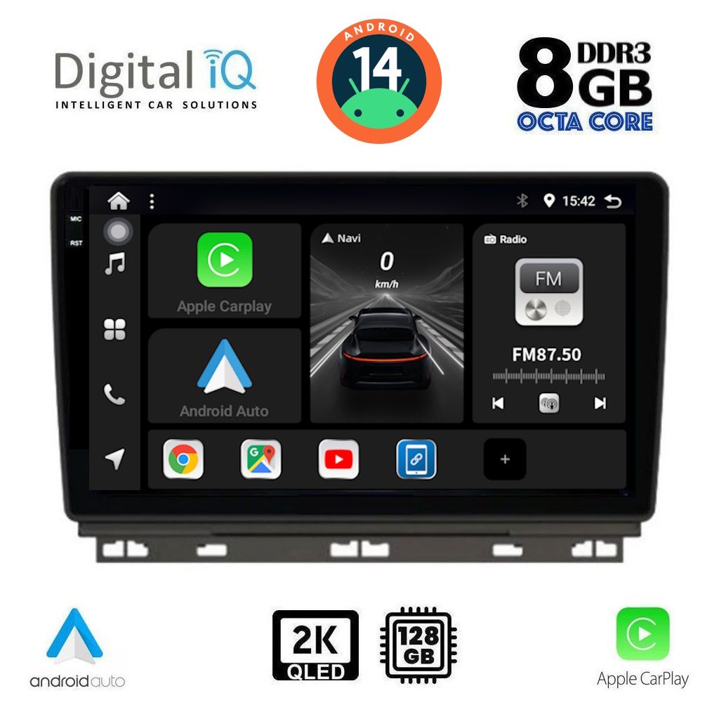 Βλησαρούλης Car Center - DIGITAL IQ BXF 11546_CPAA (9inc) MULTIMEDIA TABLET for RENAULT CLIO mod. 2019>