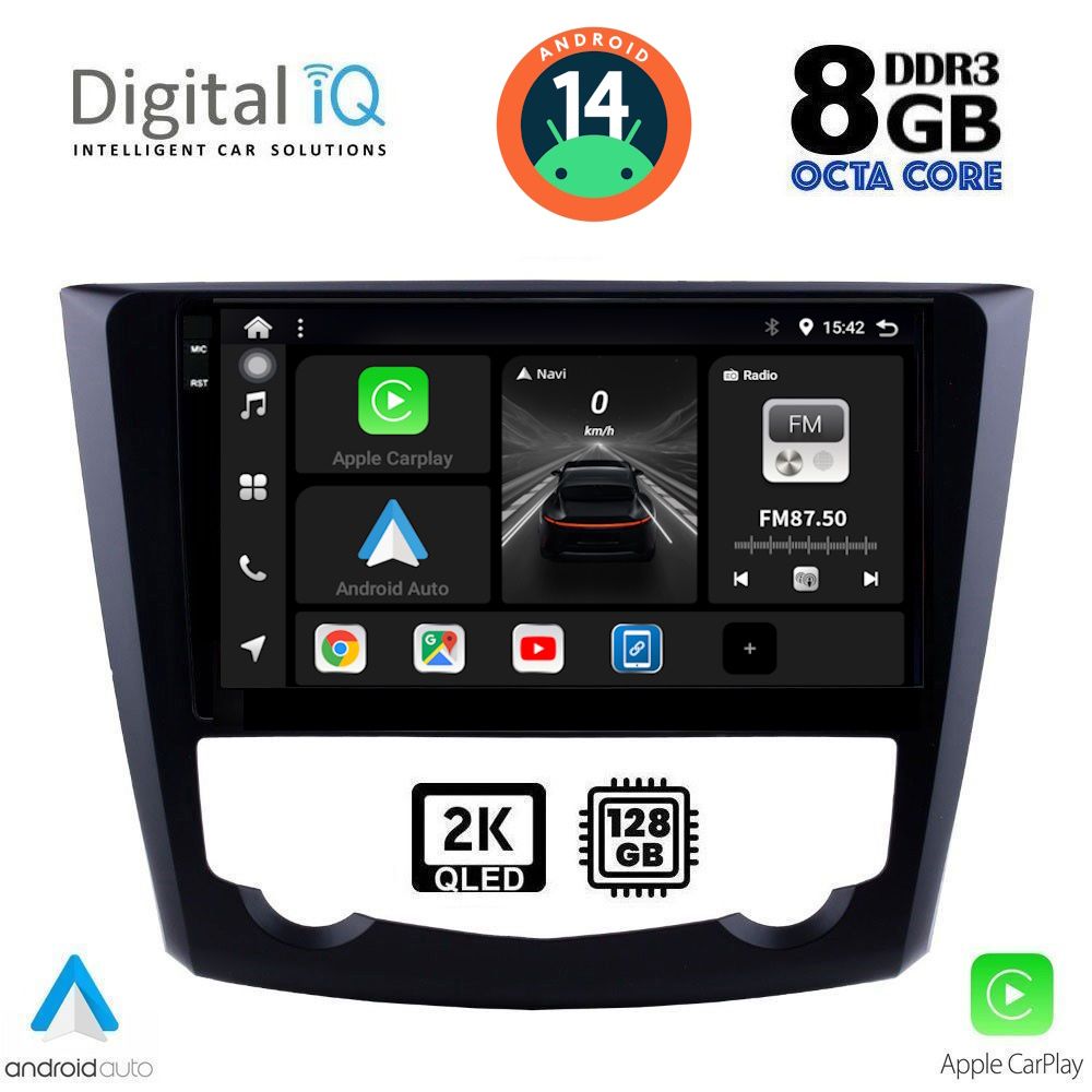 Βλησαρούλης Car Center - DIGITAL IQ BXF 11549_CPAA (9inc) MULTIMEDIA TABLET for RENAULT KADJAR mod. 2015>