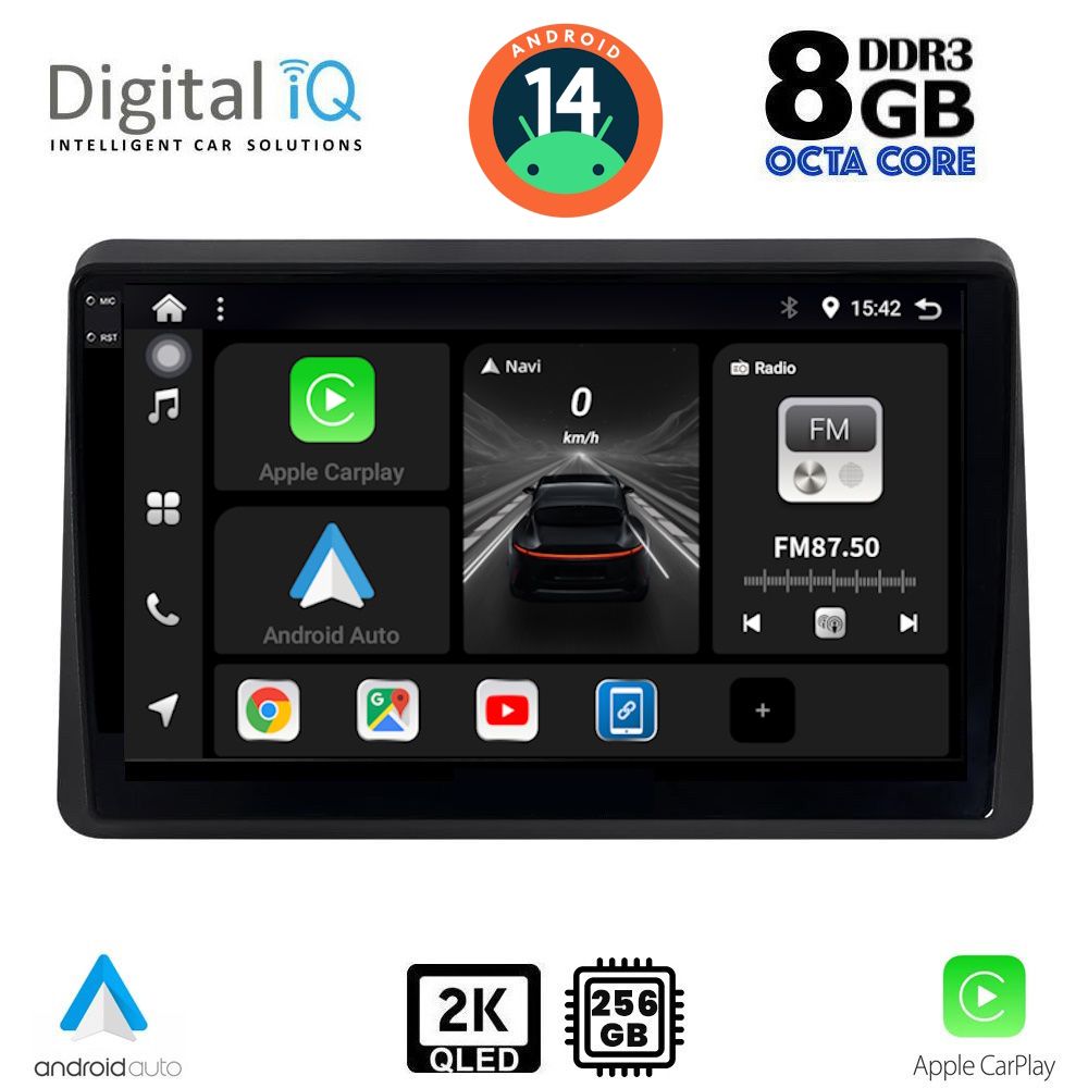 Βλησαρούλης Car Center - DIGITAL IQ BXF 11553_CPAA (10inc) MULTIMEDIA TABLET for NISSAN NV400 – OPEL MOVANO – RENAULT MASTER mod. 2020>