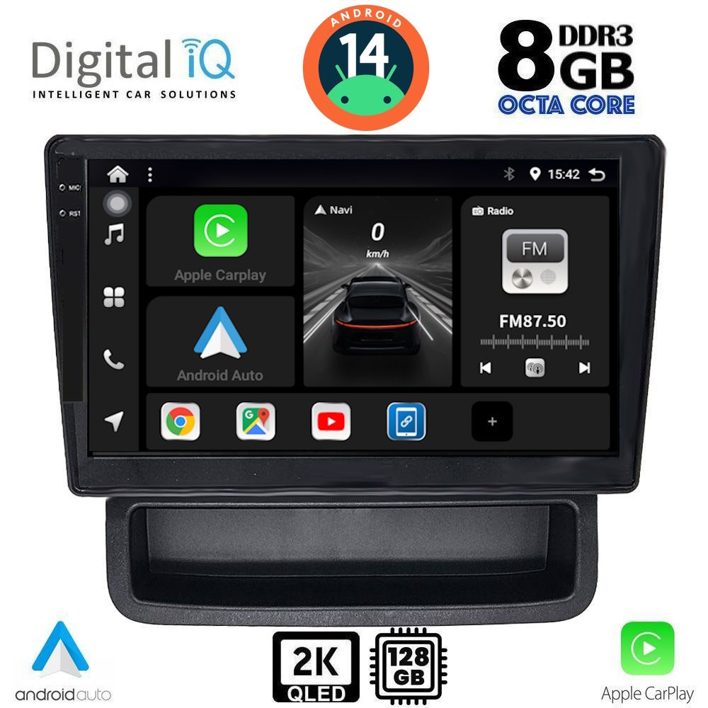 Βλησαρούλης Car Center - DIGITAL IQ BXF 11559_CPAA (10inc) MULTIMEDIA TABLET for OPEL VIVARO – RENAULT TRAFIC - NISSAN PRIMASTAR mod. 2004-2015