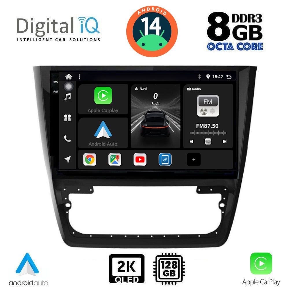 Βλησαρούλης Car Center - DIGITAL IQ BXF 11610_CPAA (10inc) MULTIMEDIA TABLET for SKODA YETI mod. 2014>