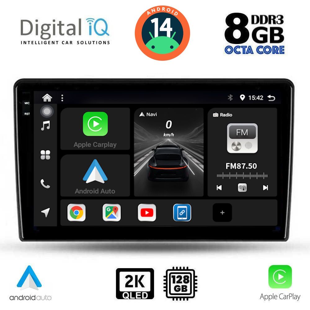 Βλησαρούλης Car Center - DIGITAL IQ BXF 11656_CPAA (9inc) MULTIMEDIA TABLET for SSANGYANG REXTON mod. 2002-2006