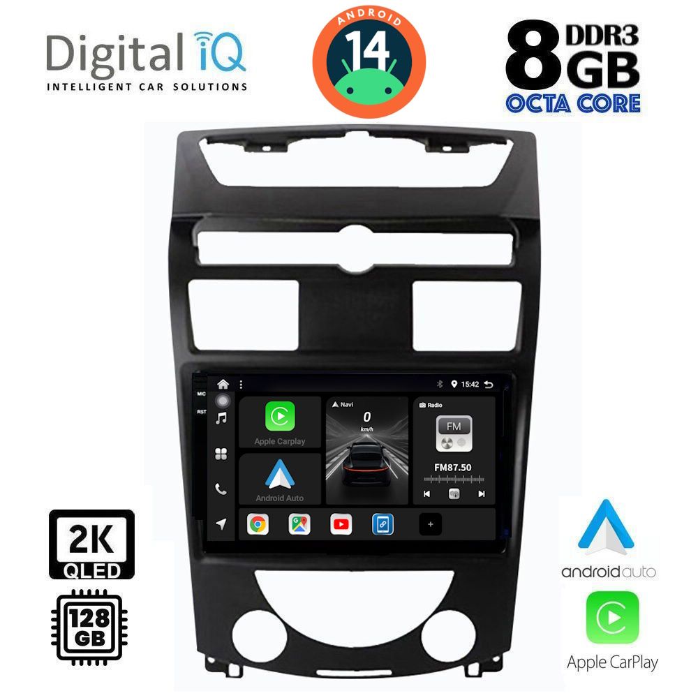 Βλησαρούλης Car Center - DIGITAL IQ BXF 11657_CPAA (10inc) MULTIMEDIA TABLET SSANGYANG REXTON mod. 2006-2015