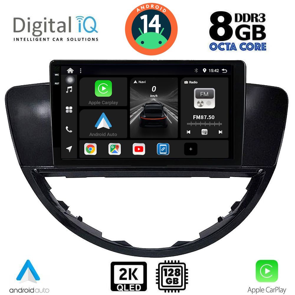 Βλησαρούλης Car Center - DIGITAL IQ BXF 11660_CPAA (9inc) MULTIMEDIA TABLET for SUBARU TRIBECA mod. 2007-2014