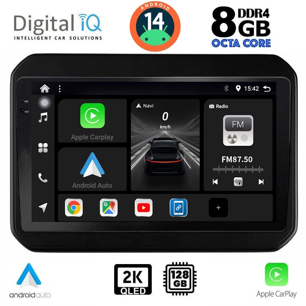 Βλησαρούλης Car Center - DIGITAL IQ BXF 11676_CPAA (9inc) MULTIMEDIA TABLET for SUZUKI IGNIS mod. 2016>
