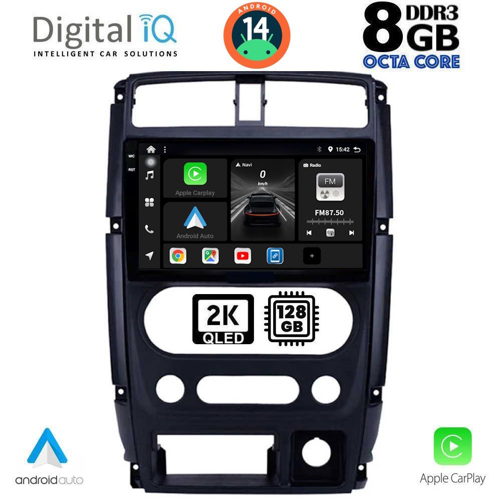 Βλησαρούλης Car Center - DIGITAL IQ BXF 11678_CPAA (9inc) MULTIMEDIA TABLET for SUZUKI JIMNY mod. 2007-2017
